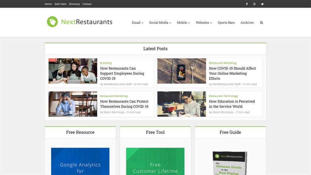 Free Digital Marketing Ideas for Restaurants